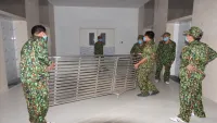 Hà Nam: Bệnh viện dã chiến đã lắp đặt xong 350 giường